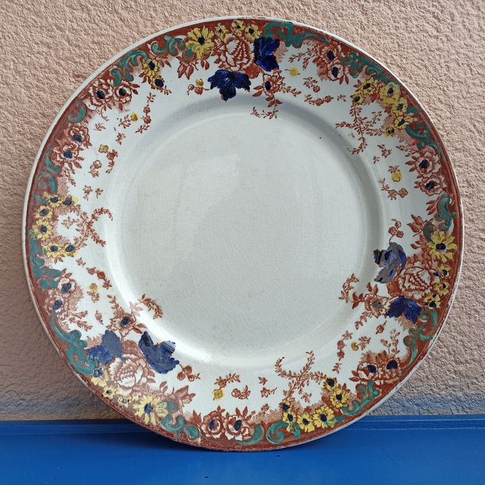 Prato raso Sacavém Gilman Cta motivo Excelsior policromático