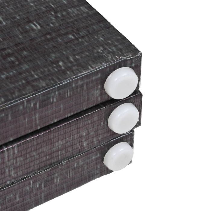 vidaXL Składany parawan, 120x170 cm, motyw piór, czarno-biały