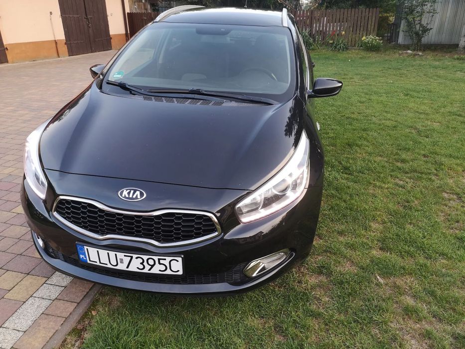 Kia Ceed Czarna perła, serwisowany, klimatyzacja dwustrefowa