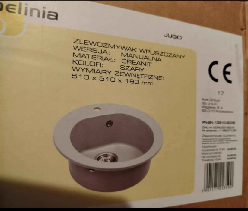 Zlewozmywak granitowy kuchenny