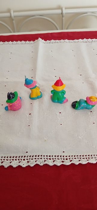 Mini velas de aniversário, antigas