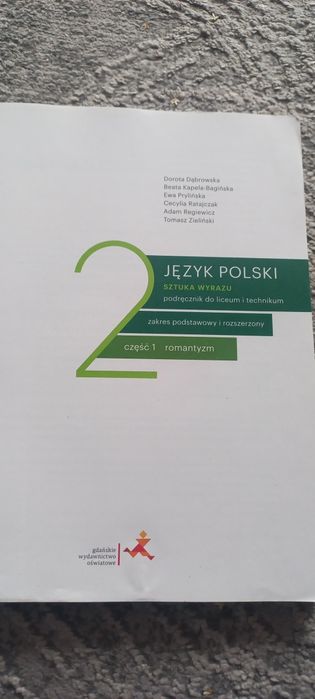 Podręczniki klasa 2 zakres podstawowy