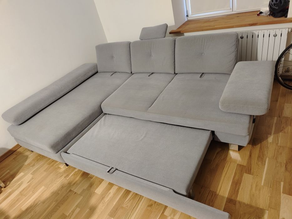 Duża kanapa z funkcją spania