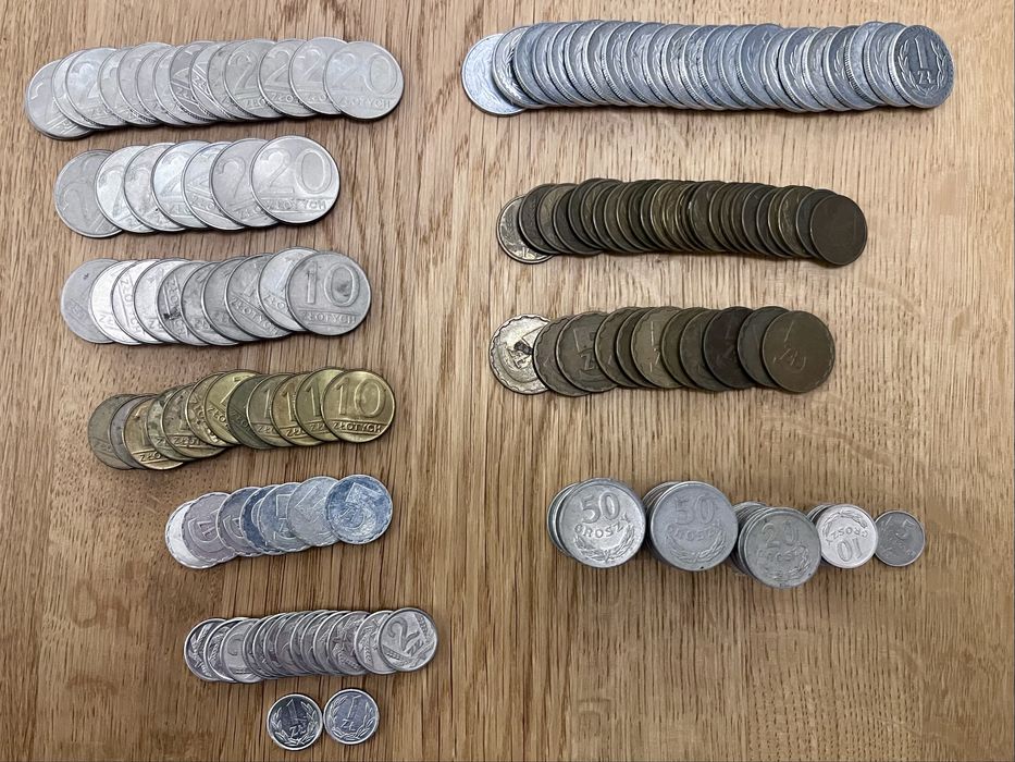 Monety obiegowe PRL lata 70-80