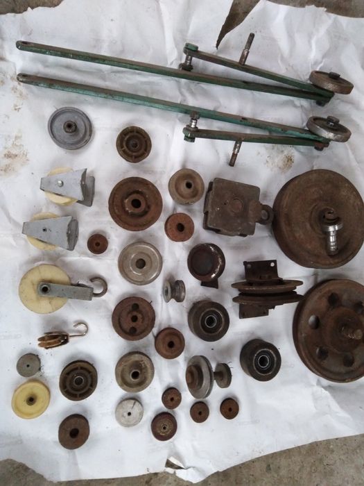 Ролик, ролики алюминиевые, металлические, пластиковые.