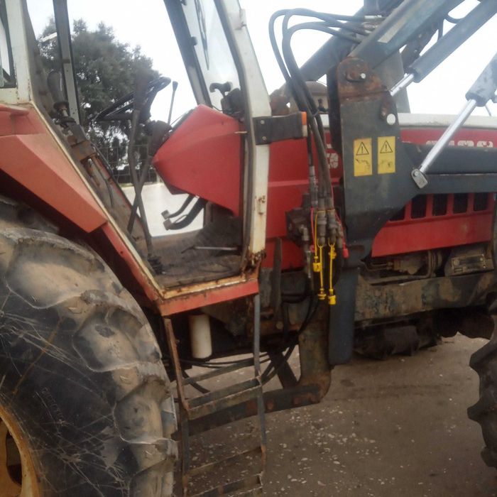 Trator steyr 130. Cavalos 4x4