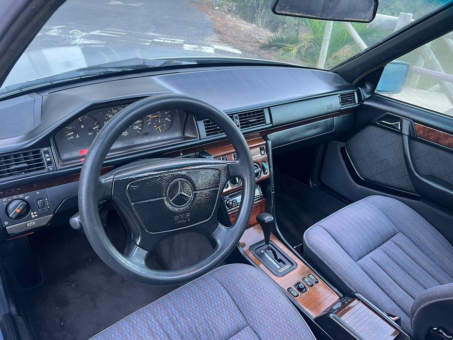 Mercedes Benz S124 300 Turbo caixa automática Tecto abrir