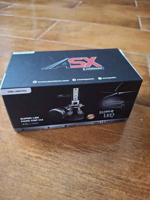 HOMOLOGADAS! Lâmpadas LED H4! ASX Super LED 1104 [Ler Descrição]