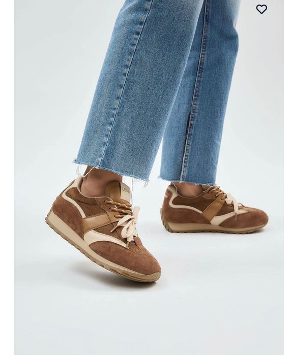 Стильні кросівки lonza натуральна замша і шкіра