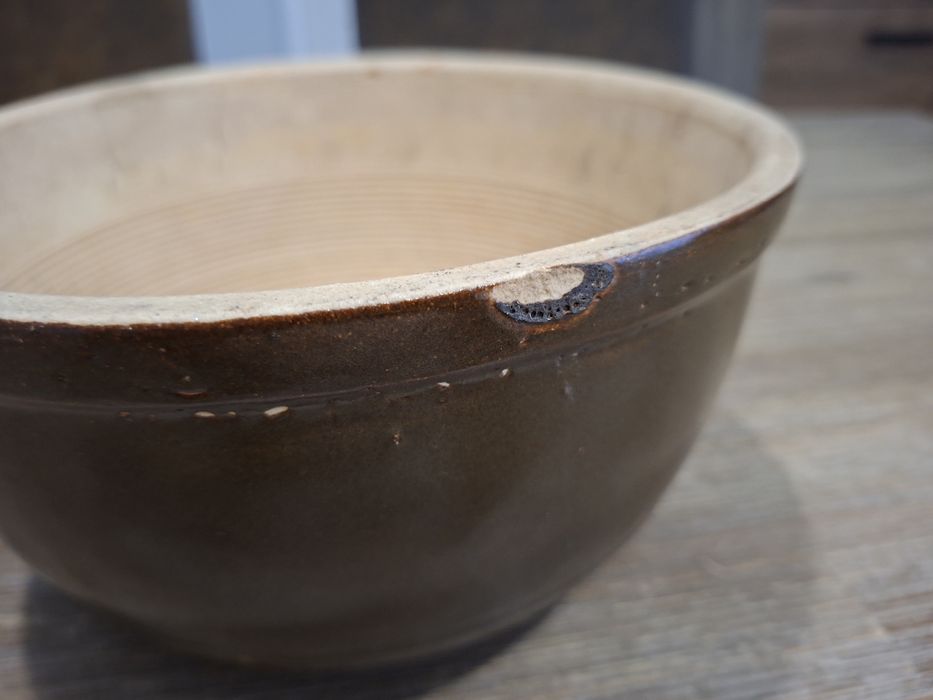 3-O/26 Ceramiczny garnc misa Bolesławiec Śl. Spółdzielnia..