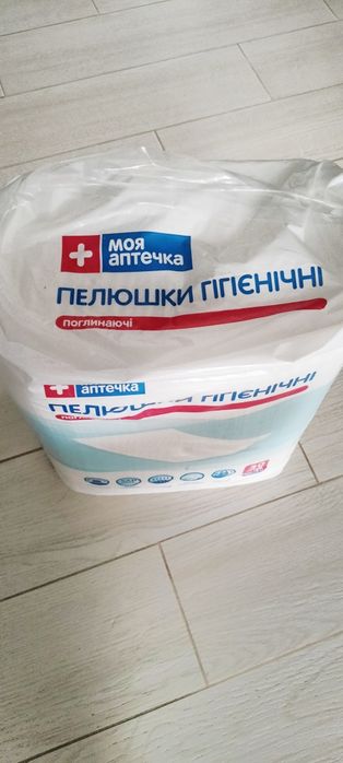 Продам поглинаючі пелюшки гігієнічні 60*90, 30 шт