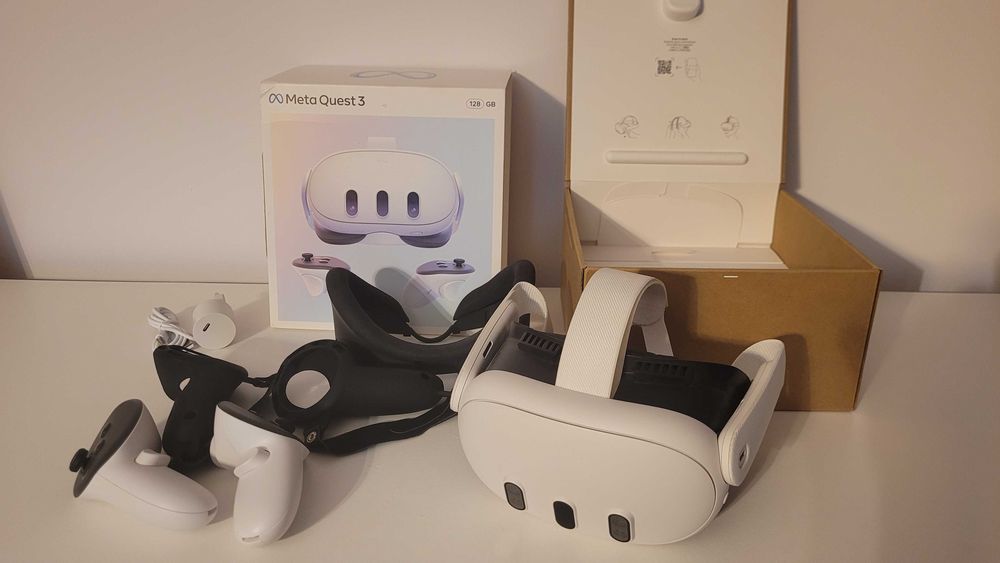 Quest 3 128gb + akcesoria Kraków Czyżyny • OLX.pl