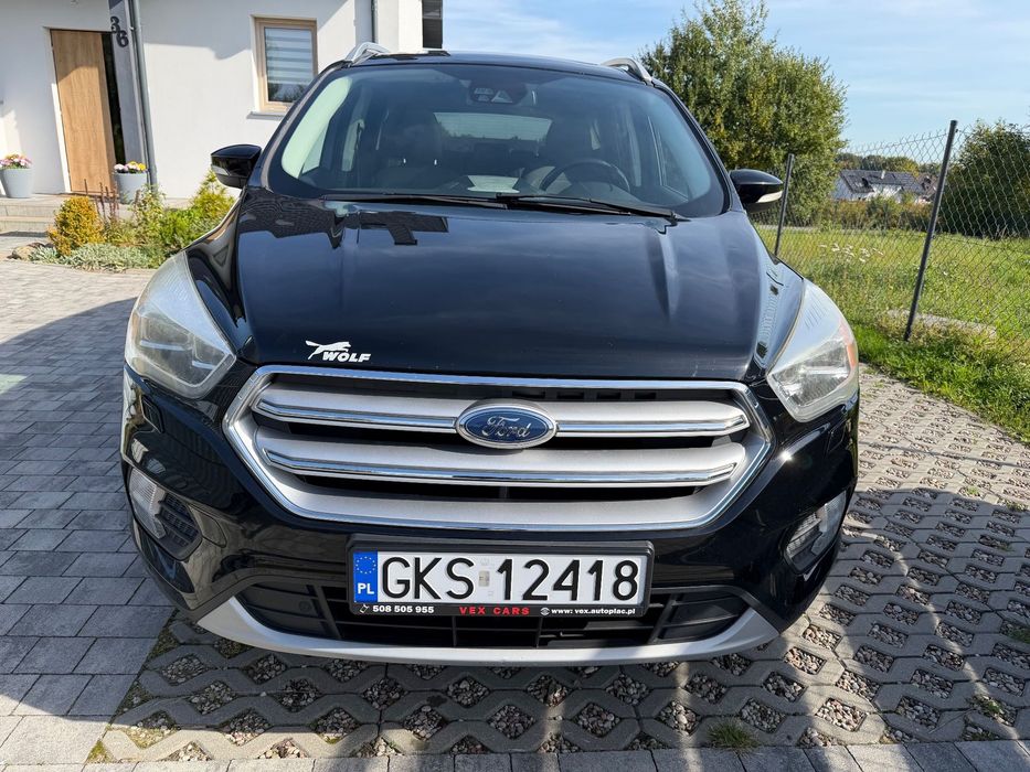 Ford Kuga Bogata wersja Titanium l Panorama l Kamera cofania l Hak
