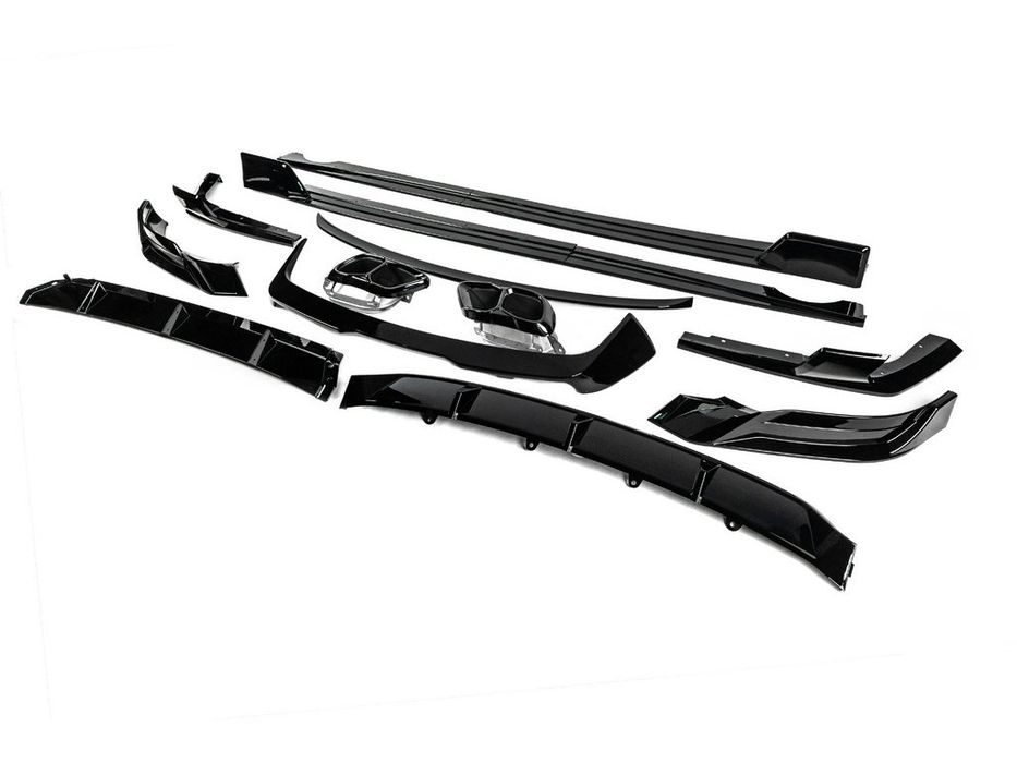BMW X7 G07 2023+ Комплект обвісів Paradigm Black Knight/БМВ обвес