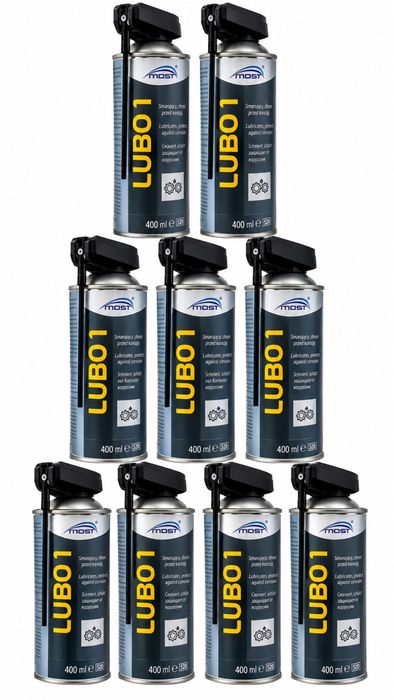 Smaruje i chroni MOST LUBO 1 400 ml