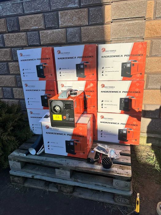 Автономний дизельний обігрівач 9 кВт Leo Tools LE-169 дисплей пульт
