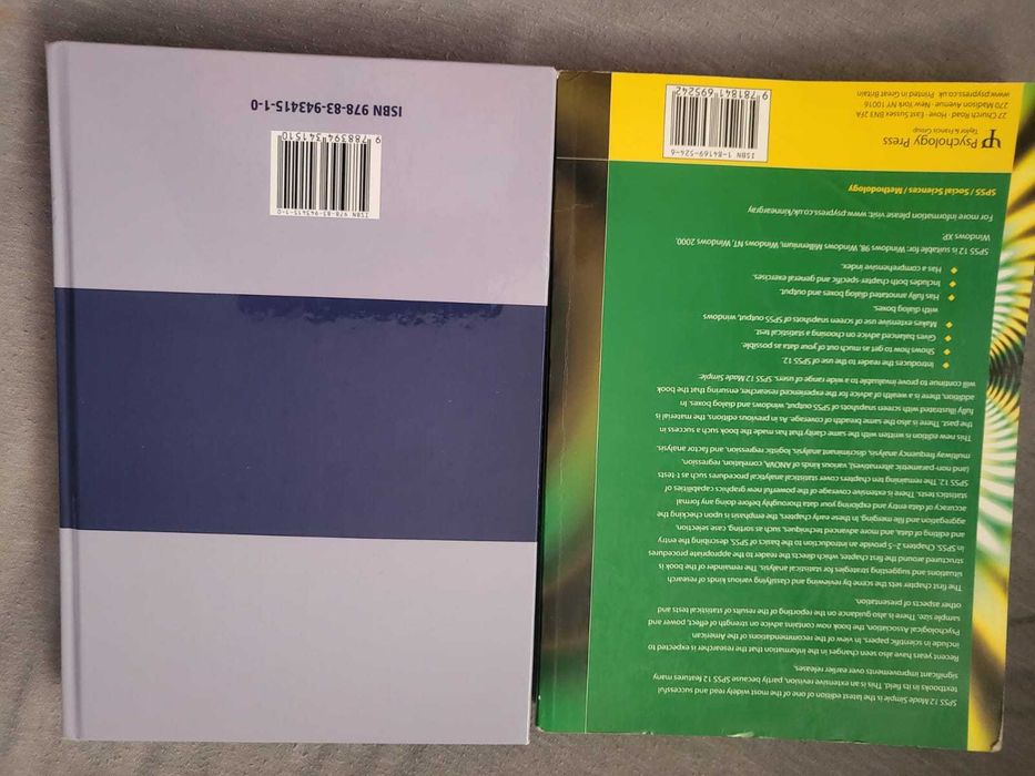 Góralski, Wiarygodne wnioskowanie z danych, SPSS 12, Pakiet