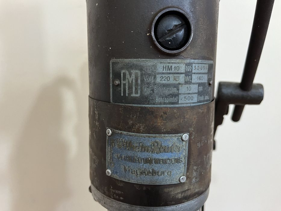 Stojak,statyw z oryginalną wiertarką