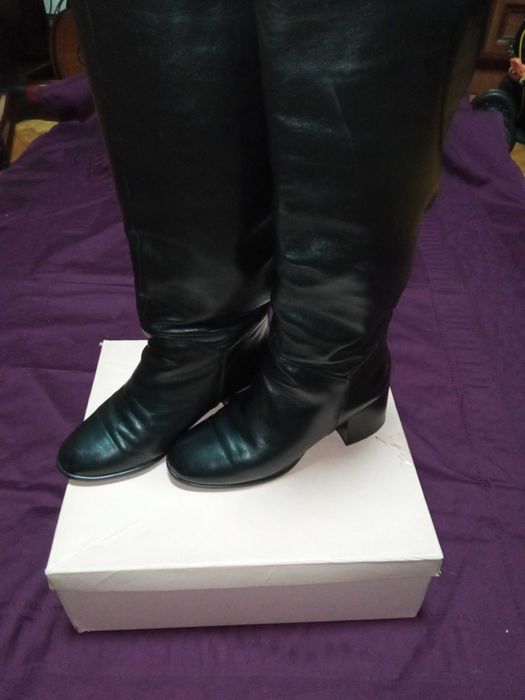 Женские сапожки Р. 37 Натуральная кожа!