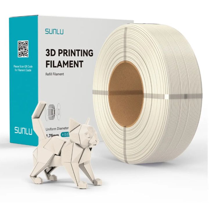 Пластик sunlu petg Дуб, біла кістка, глина