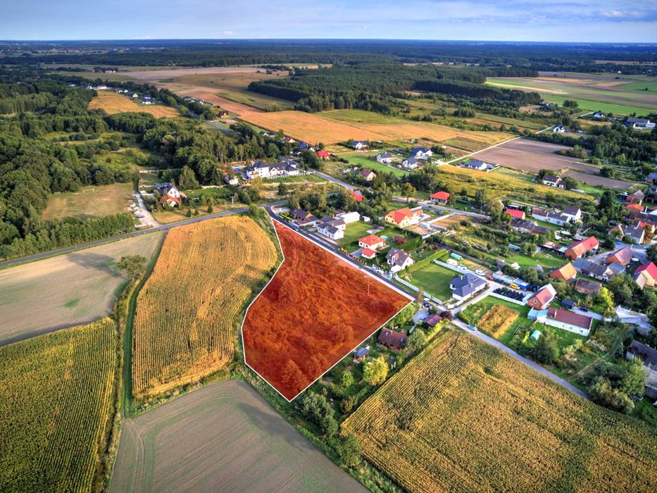 Działka budowlana Oleśniczka k. Wrocławia
