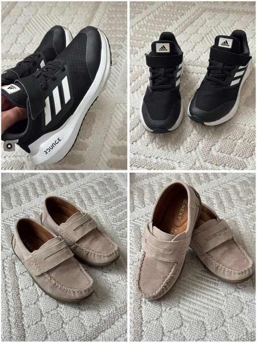 кросівки adidas, туфлі, Лофери next, 31-32,