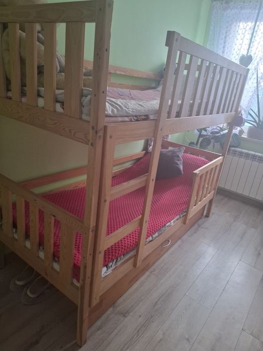 Łóżko pientrowe dwuosobowe