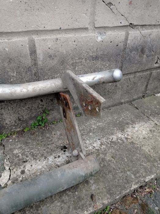 Задний бампер на L200