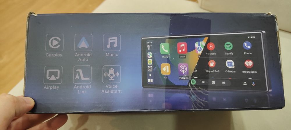 Tablet android auto/car play 10"