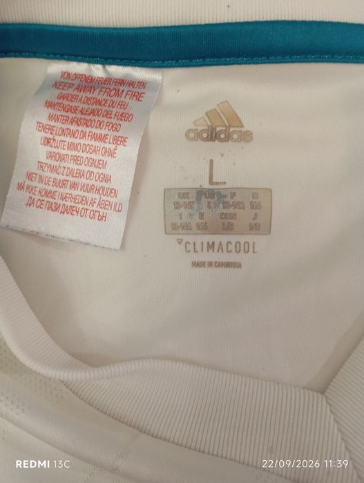 Camisola do real Madrid