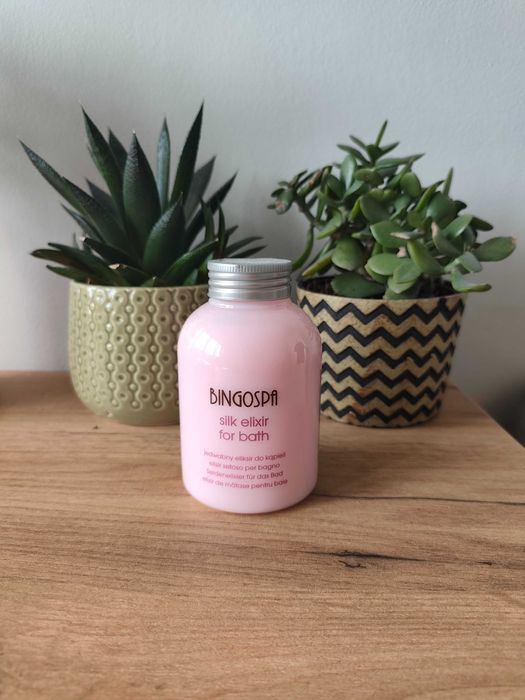 Jedwabny eliksir do kąpieli BINGOSPA