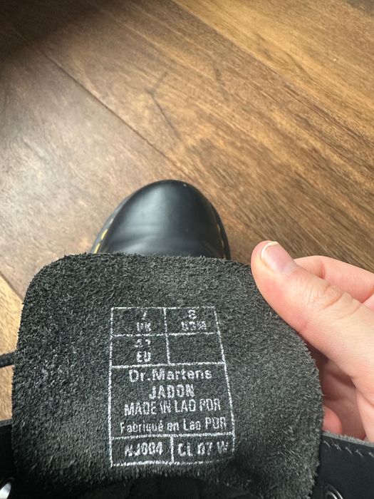 Botas Dr. Marten Jadon Smooth Leather Platform