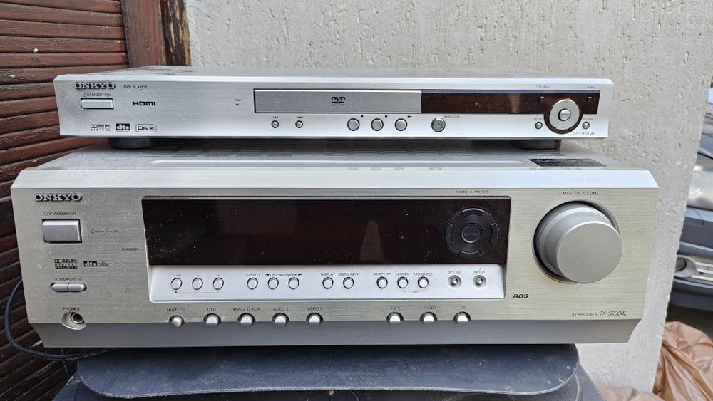 Amplituner Onkyo TX-SR304e + dvd