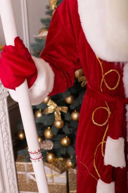 Костюм Деда Мороза. Костюм Снегурочки. Костюм Санти. Костюм Діда Мороз