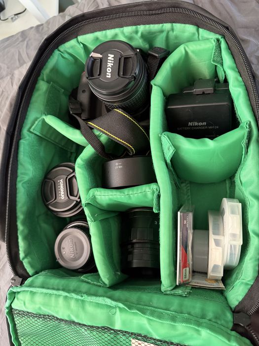 Zestaw fotograficzny Nikon D5300 + 3 obiektywy + akcesoria!