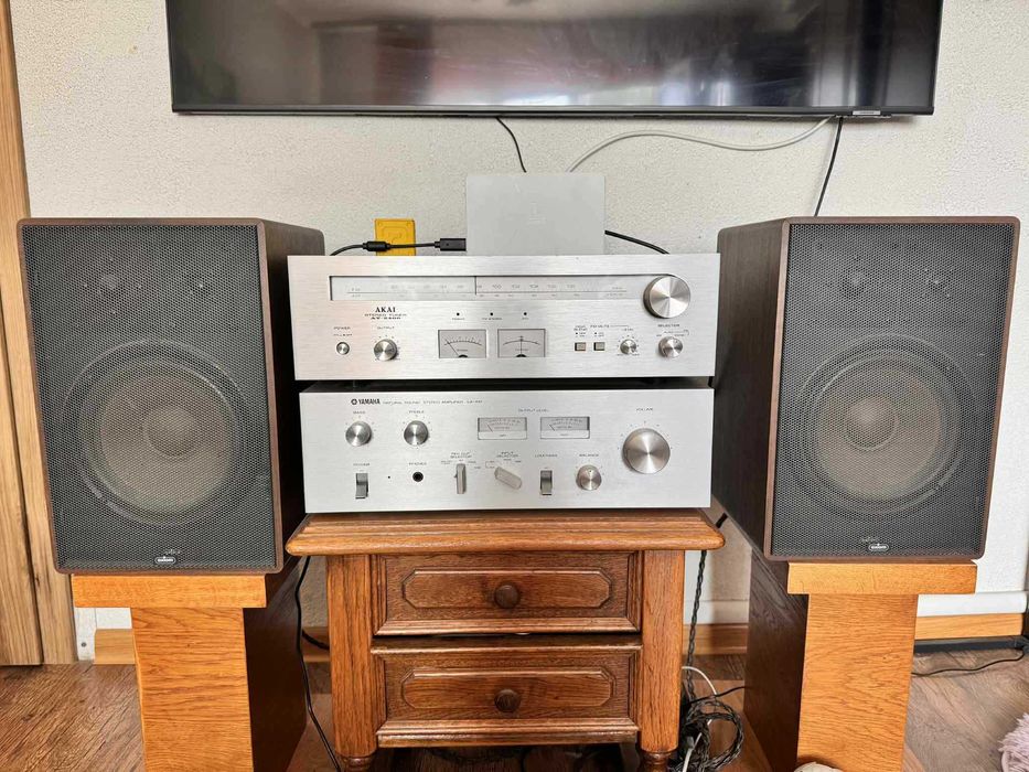 Zestaw vintage stereo – Axiom SMP 70 + Yamaha CA-410