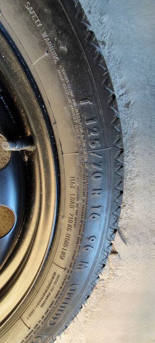 Koło dojazdowe 5x112 r16