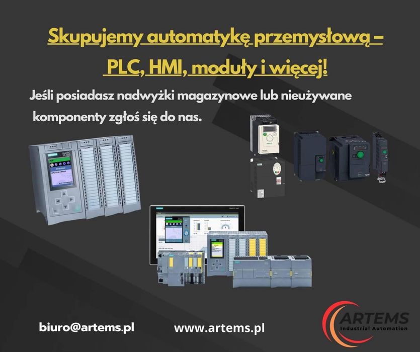 Skup automatyki przemysłowej | Siemens | Allen-Bradley | ABB | Schneider | Mitsuhishi | Omron |