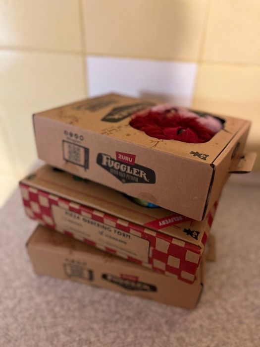 Мягкая игрушка Фуглер Fuggler Половинки Зубастик Черепашка- ниндзя Нов