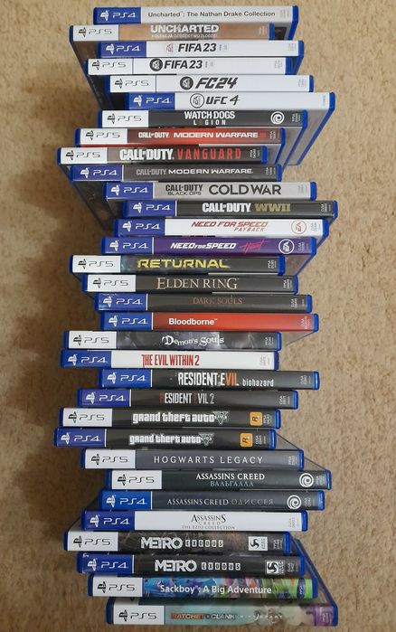 Комплект (або окремо) диски ps4 ps5: 25 000 грн. - Ігри для приставок ...