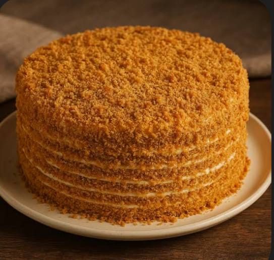 Домашний торт  Медовик