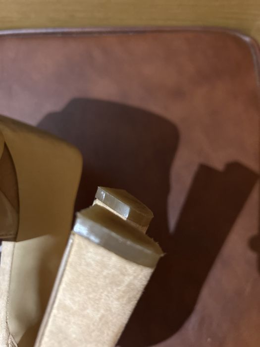 Sapatos 37 creme verniz Calçado Guimaraes