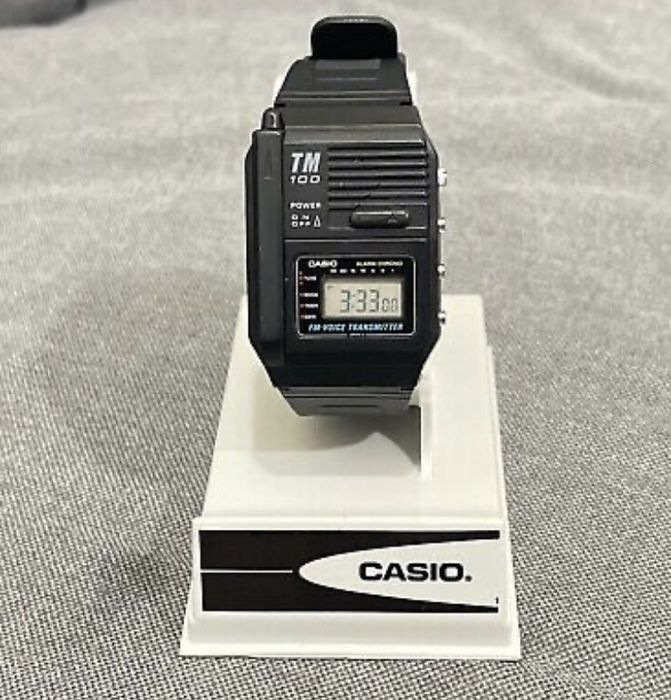 Vintage Casio tm100 nadajnik zegarek japonia bardzo rzadki 1987 Gdynia
