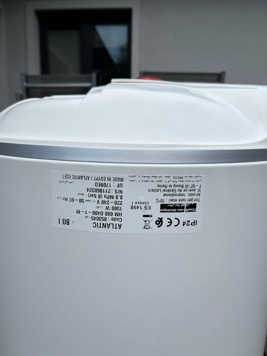 Boiler elektryczny atlantic 80L