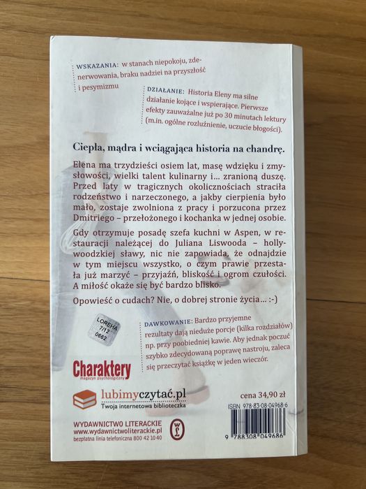 Książka „Jak znaleźć przepis na szczęście”  Barbara O’Neal