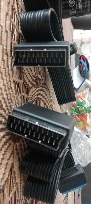 Kabel przewód euro 1,5m. 2szt.