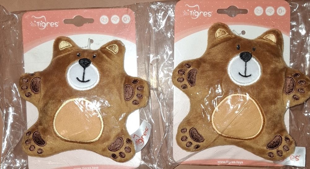 М'яка іграшка Tigres Кращий друг Ведмедик 14 см