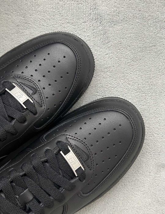 Nike AirForce 1 Low Supreme Czarne 42