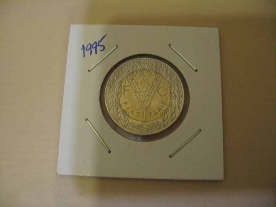 Moeda 100$00 Escudos da FAO 1995