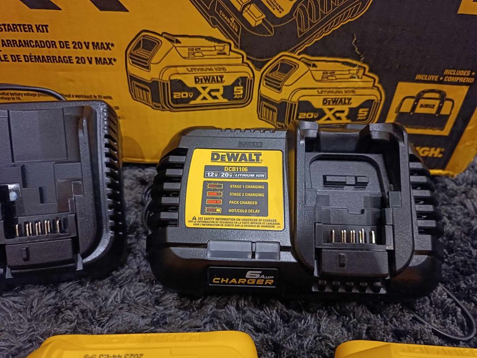 Зарядное устройство, аккумулятор Dewalt (DCB115-107-112-1106-1104-118)